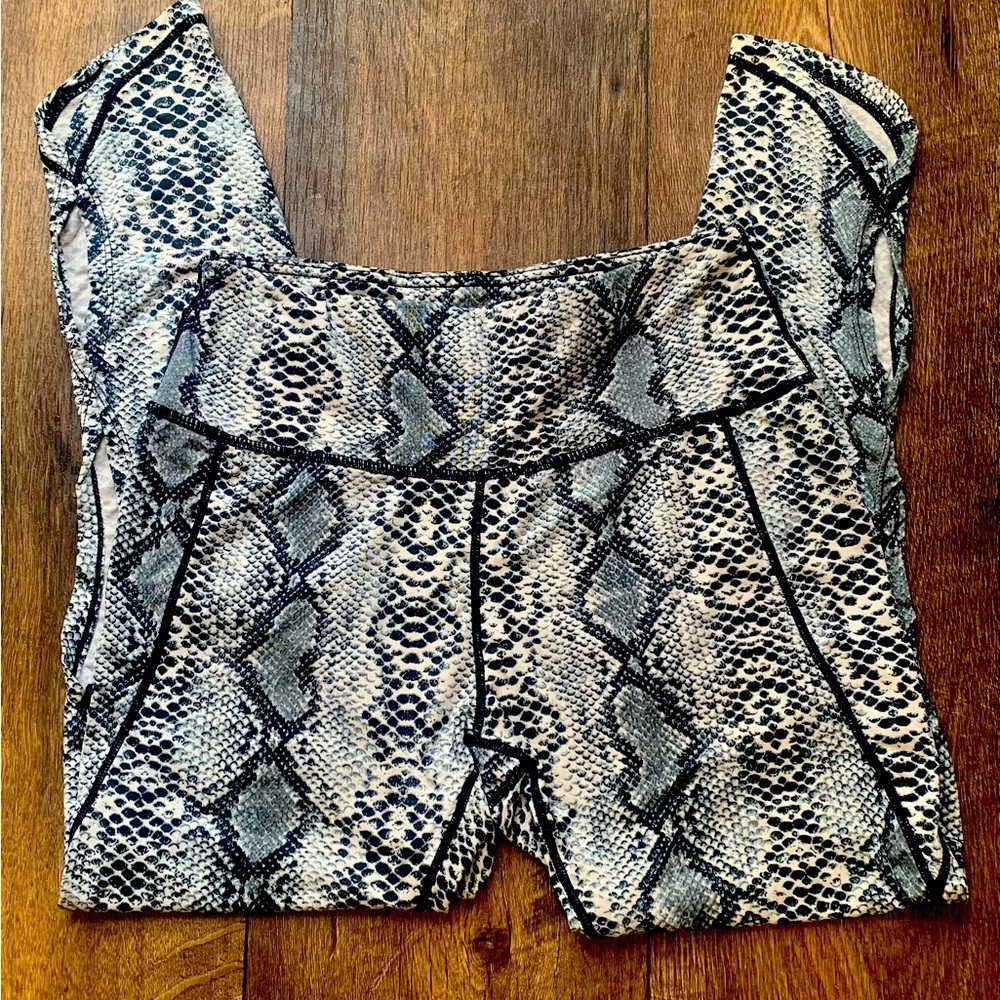 Lucky & Blessed Snakeskin Leggings